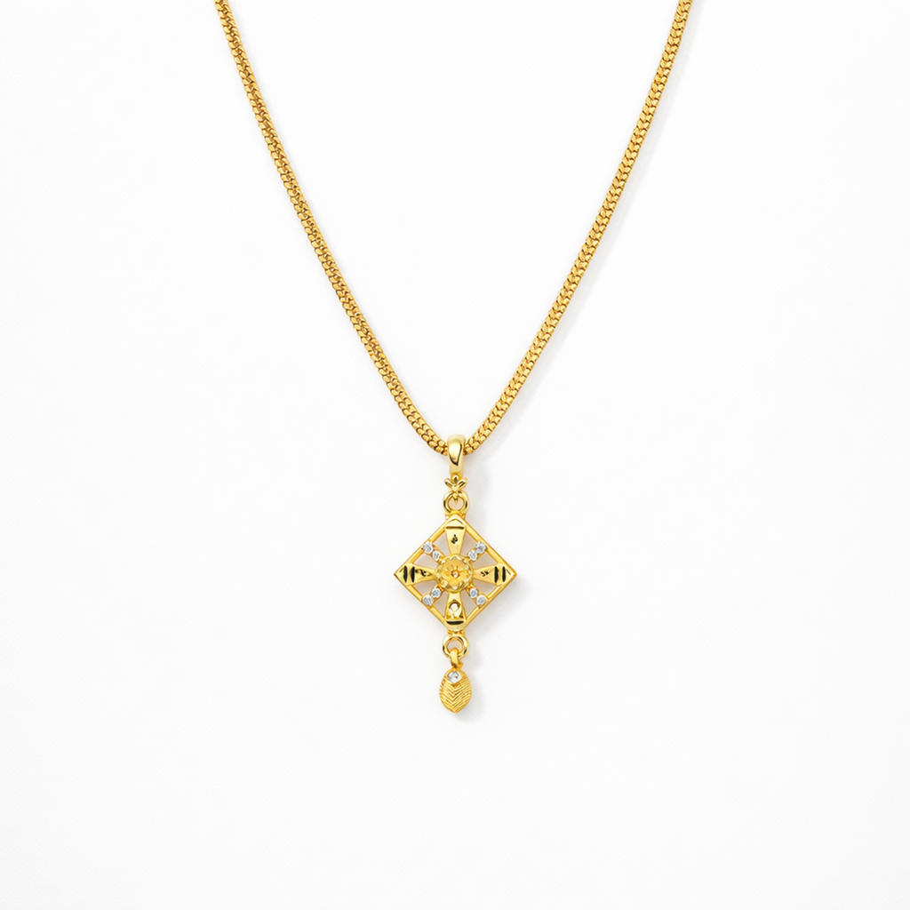 Aurizaa Vira - 18k Gold Plated Pendant Necklace