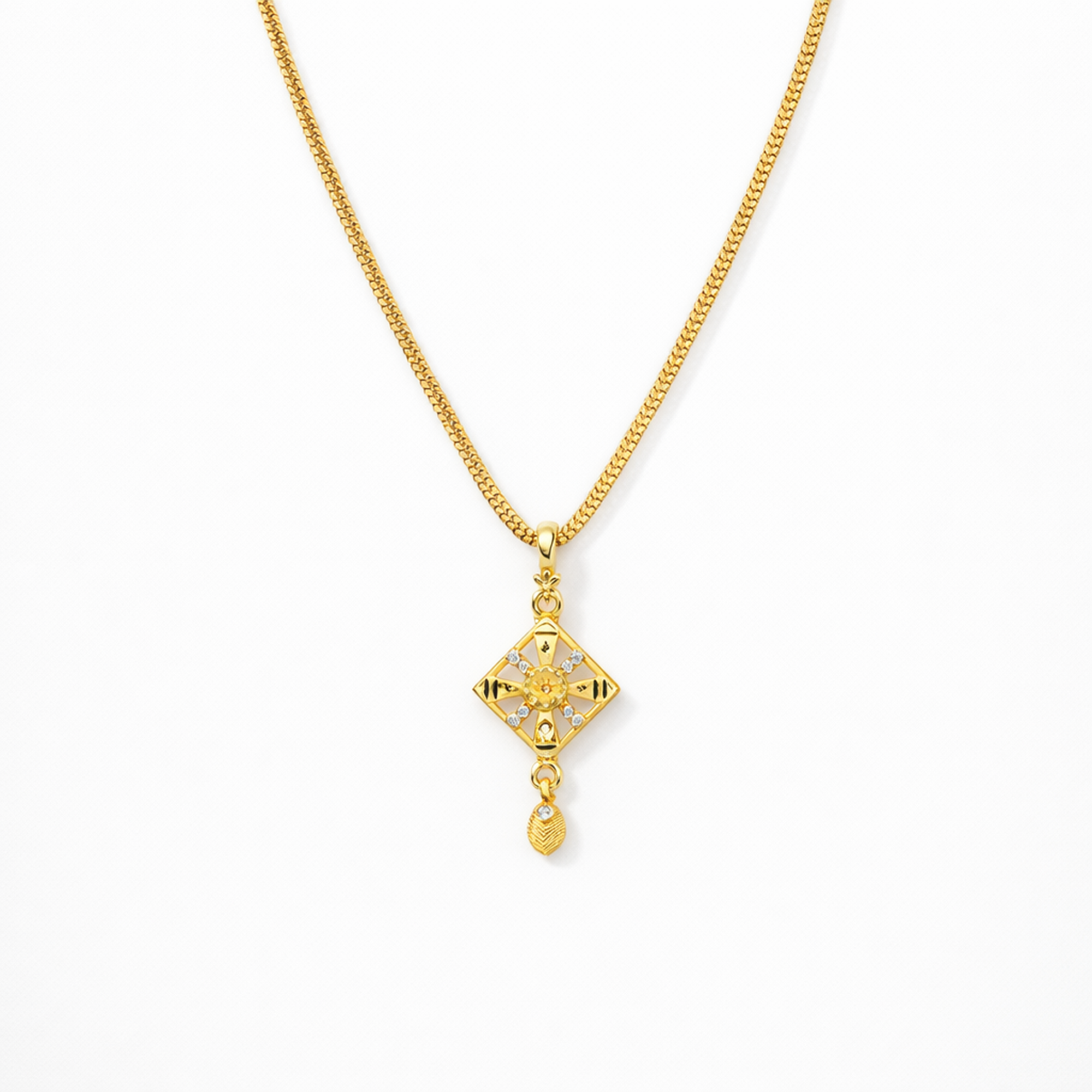 Aurizaa Vira - 18k Gold Plated Pendant Necklace