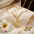 Aurizaa Elara - 18k Gold Plated Pendant Necklace